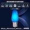 Luxrite C7 LED Blue Light Bulbs for String Lights 0.5W Enclosed Fixture Rated E12 Candelabra Base, 12PK LR21753-12PK - alternate 8